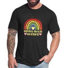 Load image into Gallery viewer, Mental Health Matters - Rainbow - heather black
