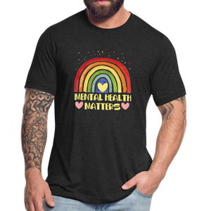 Mental Health Matters - Rainbow - heather black