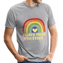 Load image into Gallery viewer, Mental Health Matters - Rainbow - heather gray
