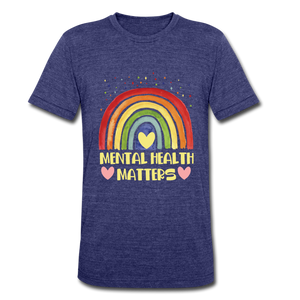 Mental Health Matters - Rainbow - heather indigo